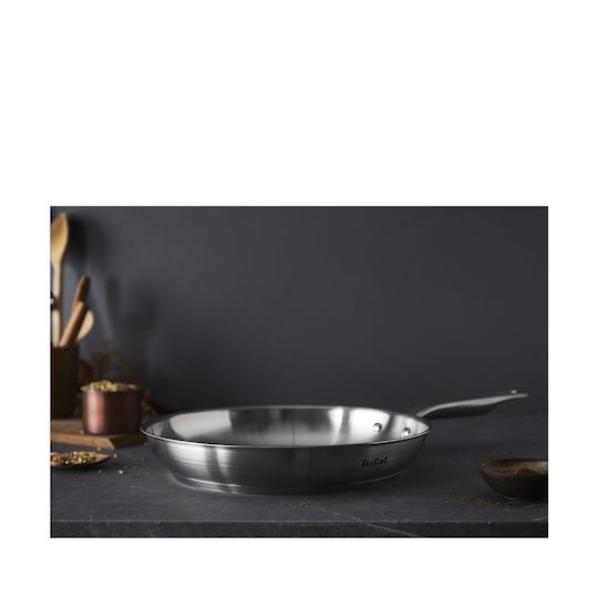 Tefal Virtuoso Τηγάνι από Ανοξείδωτο Ατσάλι 28cm