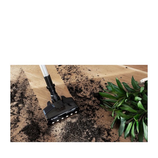 Bosch Επαναφορτιζόμενη Σκούπα Stick 18V Μαύρη BSS711W