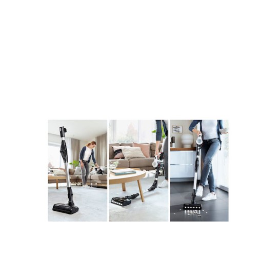 Bosch Επαναφορτιζόμενη Σκούπα Stick 18V Μαύρη BSS711W