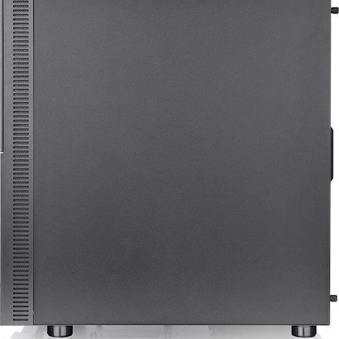 Thermaltake Versa T26 TG Gaming Midi Tower Κουτί Υπολογιστή με Πλαϊνό Παράθυρο και RGB Φωτισμό Μαύρο