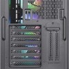 Thermaltake Versa T26 TG Gaming Midi Tower Κουτί Υπολογιστή με Πλαϊνό Παράθυρο και RGB Φωτισμό Μαύρο