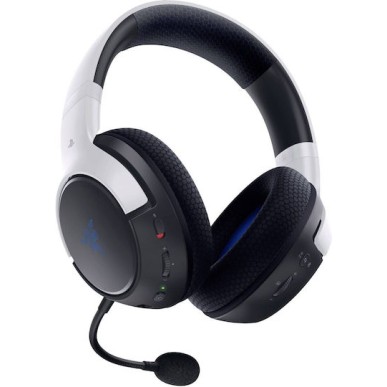 Razer Kaira Hyperspeed PlayStation Ασύρματο Over Ear Gaming Headset με σύνδεση USB Licensed Black/White for PS5 / PC