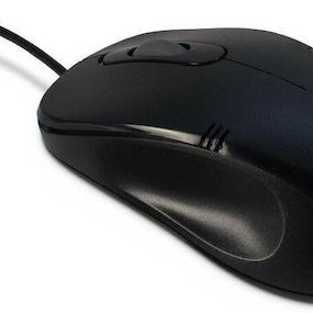 Inter-Tech Eterno M-3026 Ενσύρματο Ποντίκι Μαύρο