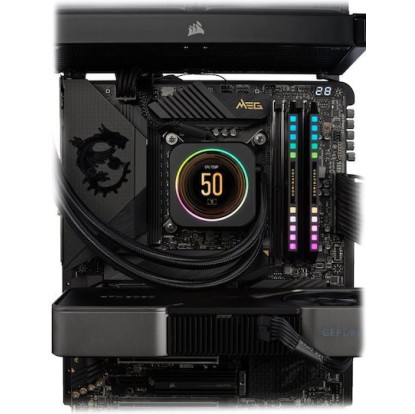 Corsair Dominator Platinum RGB DDR5 64GB RAM με 2x32GB Modules και Ταχύτητα 5200 για Desktop