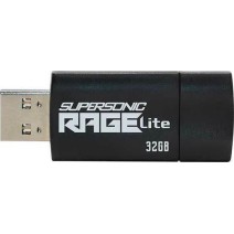 Patriot Rage Lite 32GB USB 3.2 Stick Μαύρο