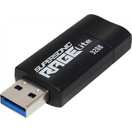 Patriot Rage Lite 32GB USB 3.2 Stick Μαύρο