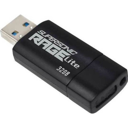 Patriot Rage Lite 32GB USB 3.2 Stick Μαύρο