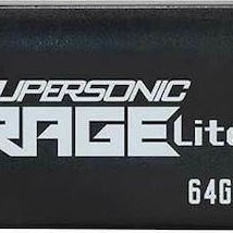 Patriot Rage Lite 64GB USB 3.2 Stick Μαύρο