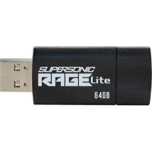 Patriot Rage Lite 64GB USB 3.2 Stick Μαύρο