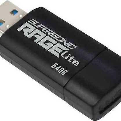 Patriot Rage Lite 64GB USB 3.2 Stick Μαύρο