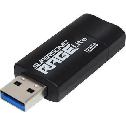 Patriot Rage Lite 128GB USB 3.2 Stick Μαύρο