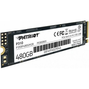 Patriot P310 SSD 480GB M.2 NVMe PCI Express 3.0