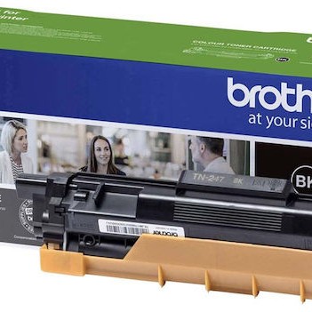 Brother TN-247BK Γνήσιο Toner Laser Εκτυπωτή Μαύρο High Yield 3000 Σελίδων (TN-247BK)