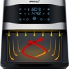 Steba HF 8000 Family Air Fryer 8lt Ασημί