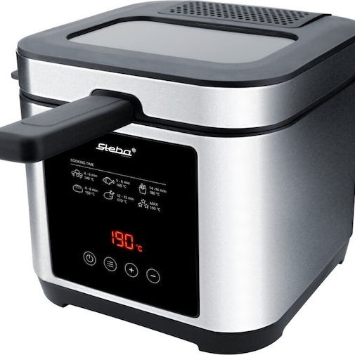 Steba Σκεύος για Φοντύ Ηλεκτρικό Μεταλλικό 8 Ατόμων Ασημί