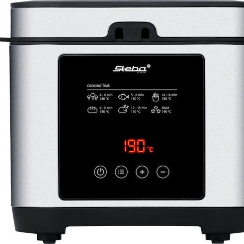 Steba Σκεύος για Φοντύ Ηλεκτρικό Μεταλλικό 8 Ατόμων Ασημί