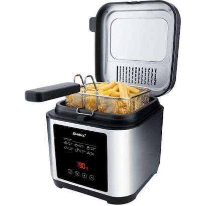 Steba Σκεύος για Φοντύ Ηλεκτρικό Μεταλλικό 8 Ατόμων Ασημί