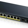 Zyxel GS1100-10HP-EU0102F v2 Managed L2 PoE Switch με 8 Θύρες Gigabit (1Gbps) Ethernet