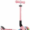 Globber Παιδικό Πατίνι Αναδιπλούμενο Junior Foldable Fantasy Lights Τρίτροχο για 2+ Ετών Ροζ