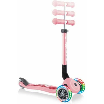 Globber Παιδικό Πατίνι Αναδιπλούμενο Junior Foldable Fantasy Lights Τρίτροχο για 2+ Ετών Ροζ