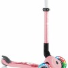 Globber Παιδικό Πατίνι Αναδιπλούμενο Junior Foldable Fantasy Lights Τρίτροχο για 2+ Ετών Ροζ