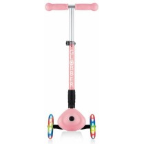 Globber Παιδικό Πατίνι Αναδιπλούμενο Junior Foldable Fantasy Lights Τρίτροχο για 2+ Ετών Ροζ