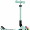 Globber Παιδικό Πατίνι Αναδιπλούμενο Junior Foldable Fantasy Lights Τρίτροχο για 2+ Ετών Τιρκουάζ