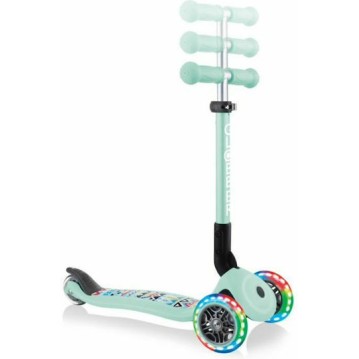 Globber Παιδικό Πατίνι Αναδιπλούμενο Junior Foldable Fantasy Lights Τρίτροχο για 2+ Ετών Τιρκουάζ