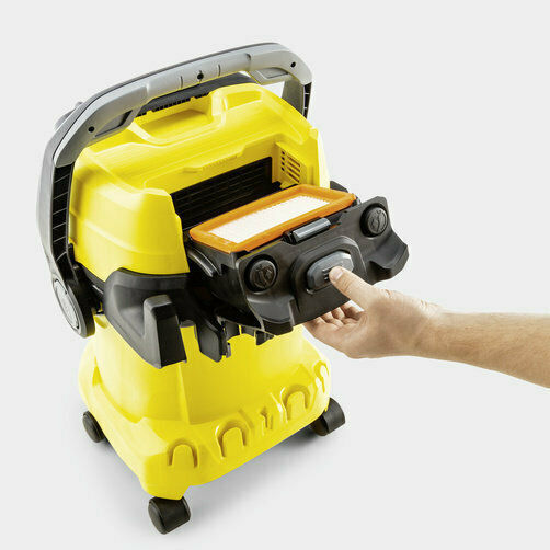 Karcher WD 5 V-25/5/22 Σκούπα Υγρών / Στερεών 1100W με Πλαστικό Κάδο 25lt