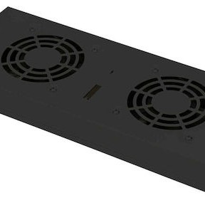 Digitus Ράφι με 2 Ανεμιστήρες για Rack 19