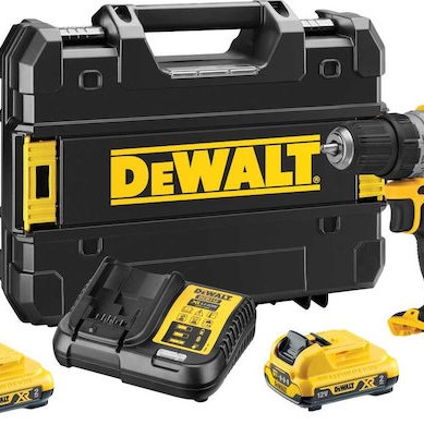 Dewalt Δραπανοκατσάβιδο Μπαταρίας Brushless 12V 2x2Ah