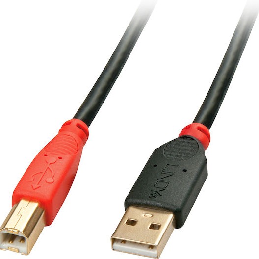 Lindy USB 2.0 Cable USB-A male - USB-B male 10m (42761)