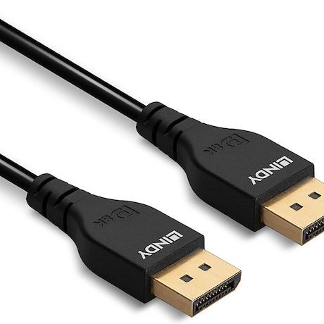 Lindy Cable DisplayPort male - DisplayPort male 2m Μαύρο (36462)