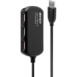 Lindy USB 2.0 Hub 4 Θυρών με σύνδεση USB-A