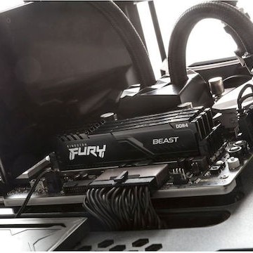 Kingston Fury Beast DDR4 64GB RAM με 2x32GB Modules και Ταχύτητα 3200 για Desktop