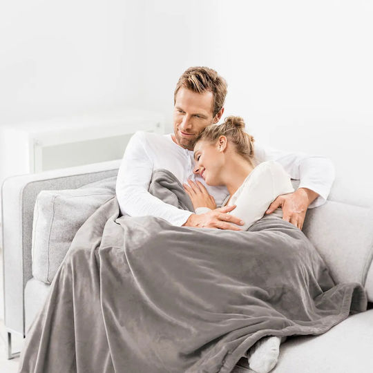 Beurer XXL HD 150 Υπέρδιπλη Ηλεκτρική Κουβέρτα Πλενόμενη Taupe 150W 200x150εκ.