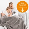 Beurer XXL HD 150 Υπέρδιπλη Ηλεκτρική Κουβέρτα Πλενόμενη Taupe 150W 200x150εκ.