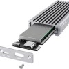 Icy Box Θήκη για Σκληρό Δίσκο M.2 PCI Express NVME με σύνδεση Type-C σε Γκρι χρώμα