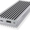 Icy Box Θήκη για Σκληρό Δίσκο M.2 PCI Express NVME με σύνδεση Type-C σε Γκρι χρώμα