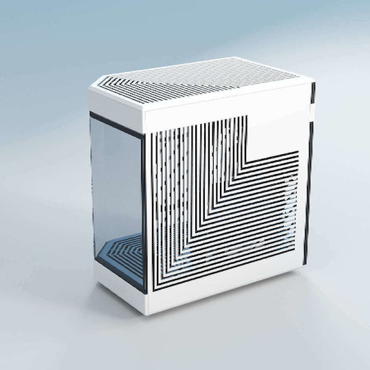 HYTE Y60 Gaming Midi Tower Κουτί Υπολογιστή με Πλαϊνό Παράθυρο Black / White