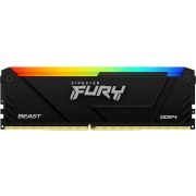 Kingston Fury Beast DDR4 16GB RAM με 2x8GB Modules και Ταχύτητα 3200 για Desktop