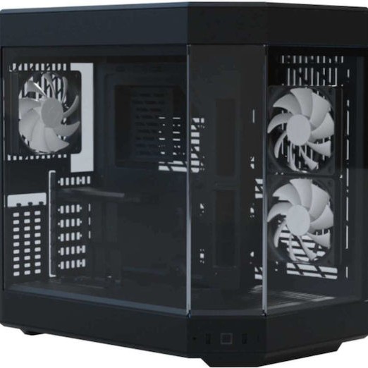 HYTE Y60 Gaming Midi Tower Κουτί Υπολογιστή με Πλαϊνό Παράθυρο Μαύρο