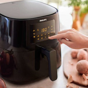 Philips Air Fryer 6.2lt Μαύρο HD9270/96