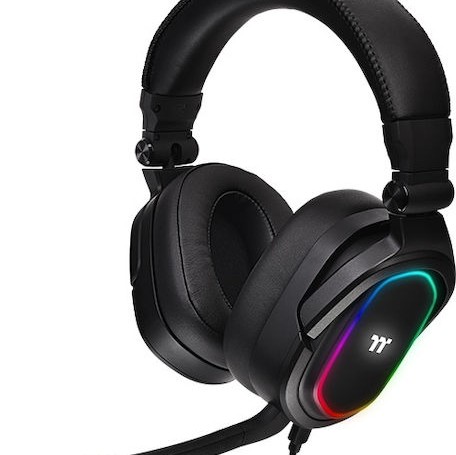 Thermaltake Argent H5 RGB 7.1 Over Ear Gaming Headset με σύνδεση 3.5mm / USB