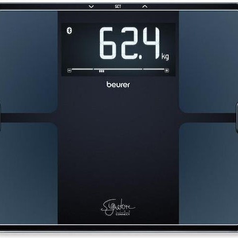 Beurer Smart Ζυγαριά με Bluetooth Μαύρη