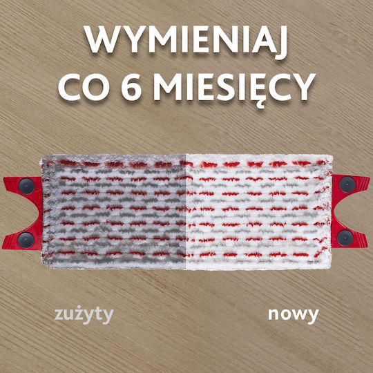 Vileda Ανταλλακτικό Παρκετέζα με Μικροίνες Ultramax Microfibre 2 in 1 155747