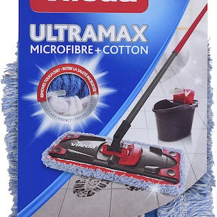 Vileda Σκούπα με Μικροίνες Ultramax Micro & Cotton 141626