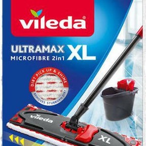Vileda Σκούπα με Μικροίνες Ultramax XL Microfibre 2 in 1 160933