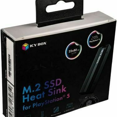 Icy Box Ψύξη Μ.2 SSD Μαύρο