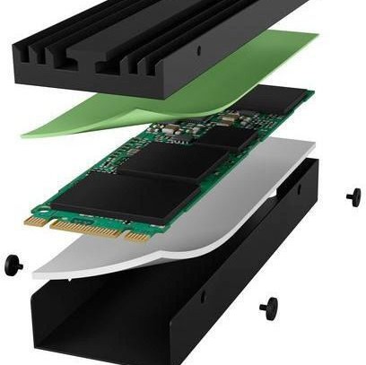 Icy Box Ψύξη Μ.2 SSD Μαύρο